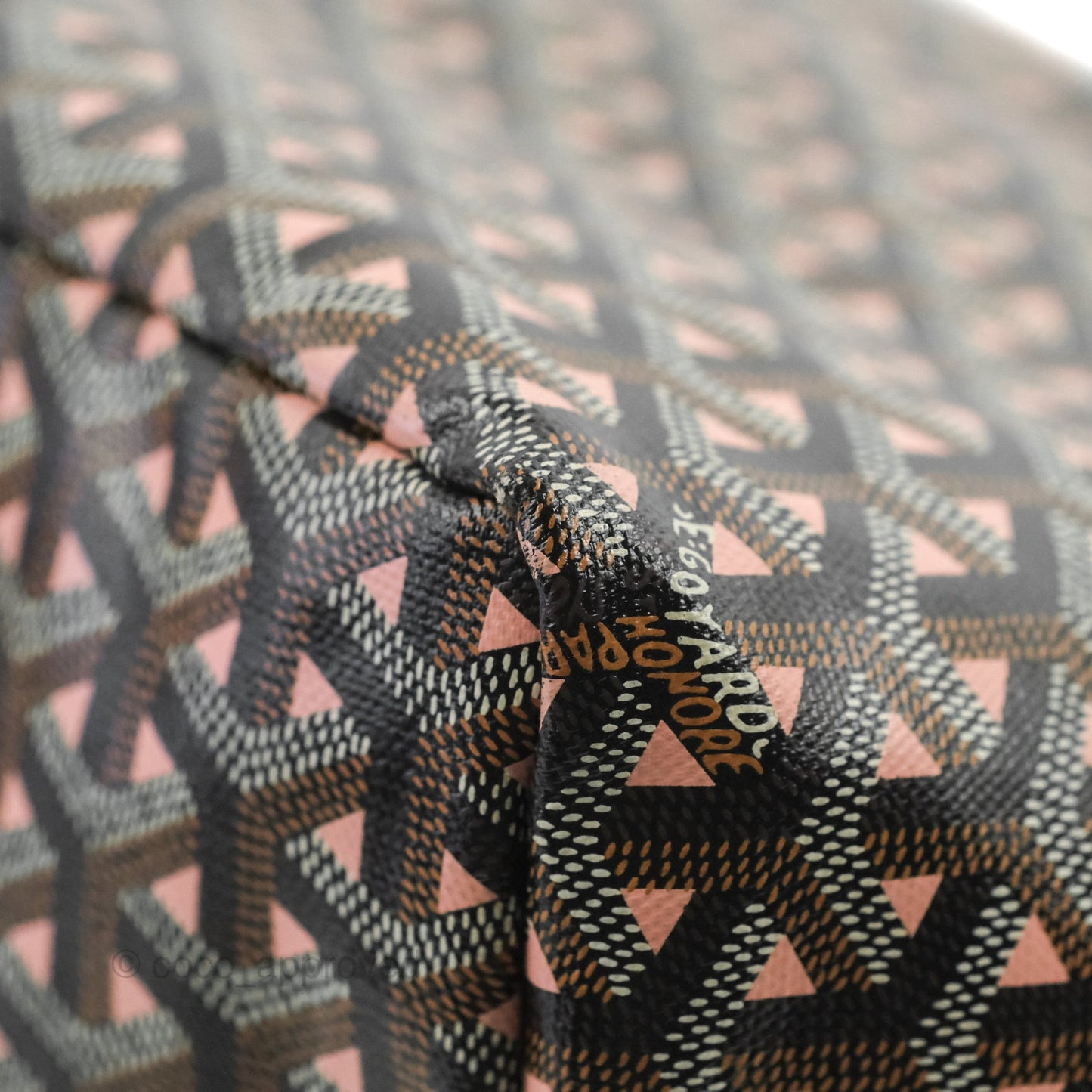 Goyard St. Louis Tote PM Clairvoie Black/Pink Japan Edition