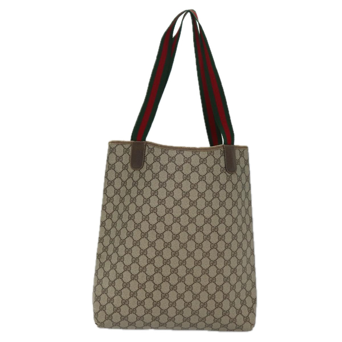 Luxury Gucci Trending 2025 GG Canvas Web Sherry Line Tote Bag PVC Beige Green Red  72413