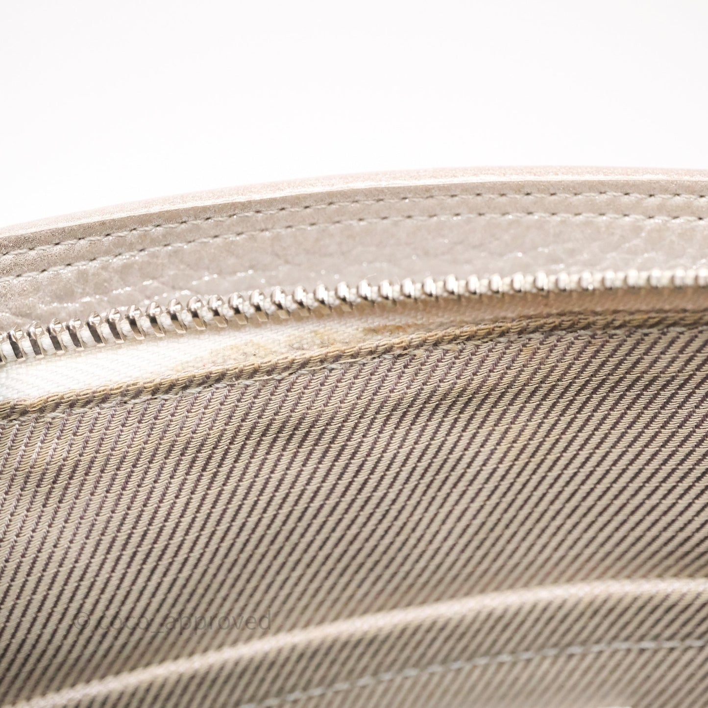Louis Vuitton Monogram Shimmer Halo Bag Silver