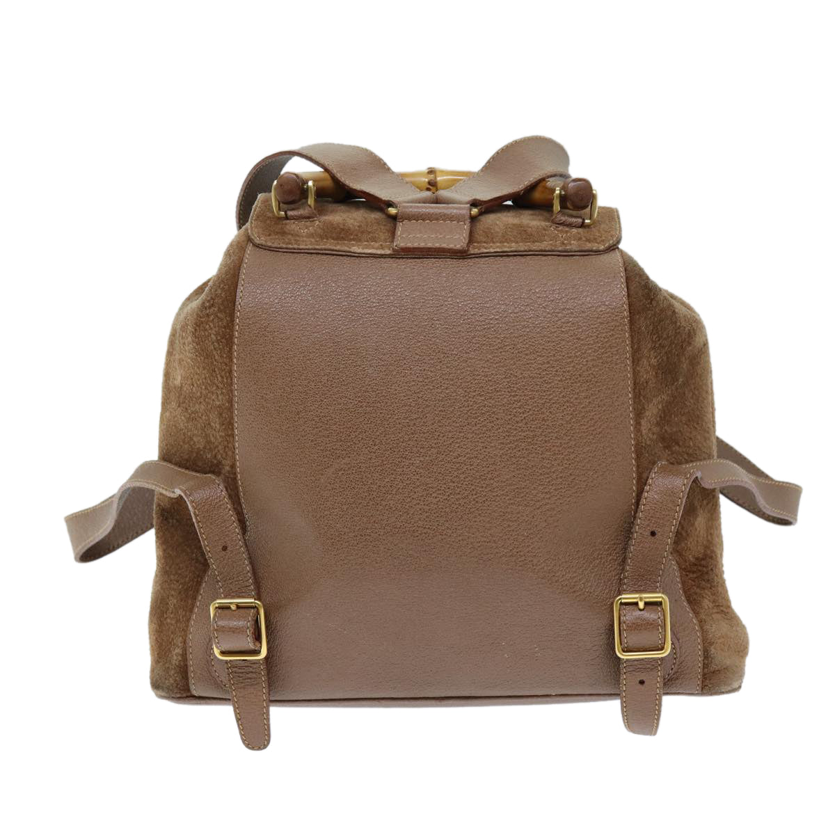 Luxury Gucci Trending 2025 Bamboo Backpack Suede Brown 003 2058 0016  72436