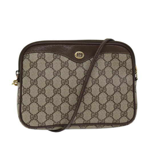 Luxury Gucci Trending 2025 GG Supreme Shoulder Bag PVC Beige 97 02 068  72481