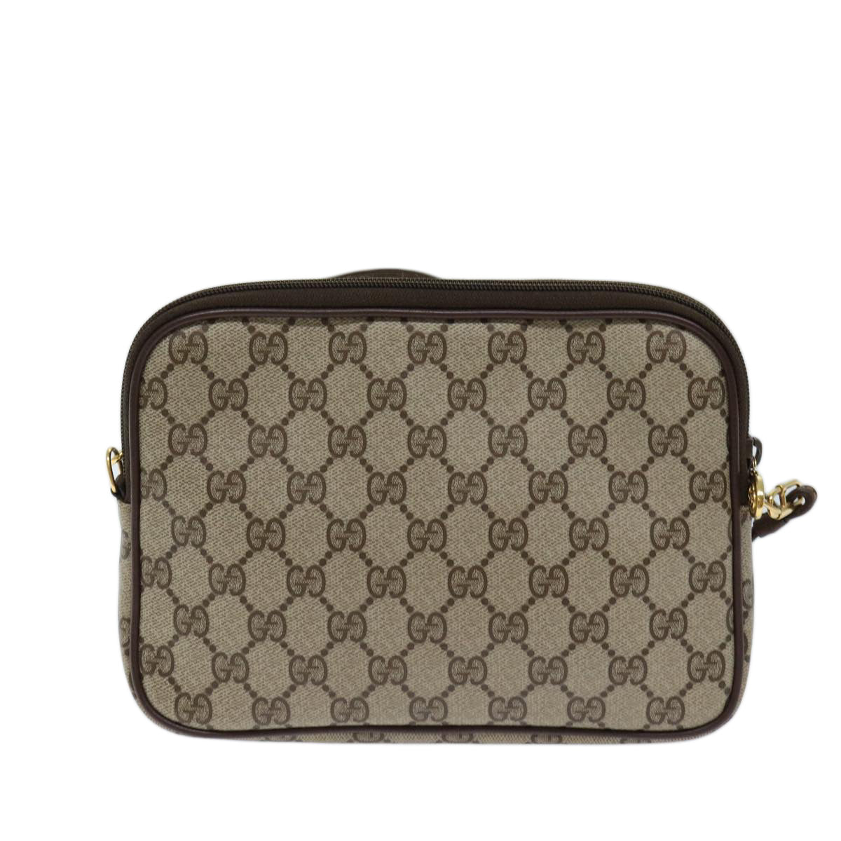 Luxury Gucci Trending 2025 GG Supreme Shoulder Bag PVC Beige 97 02 068  72481