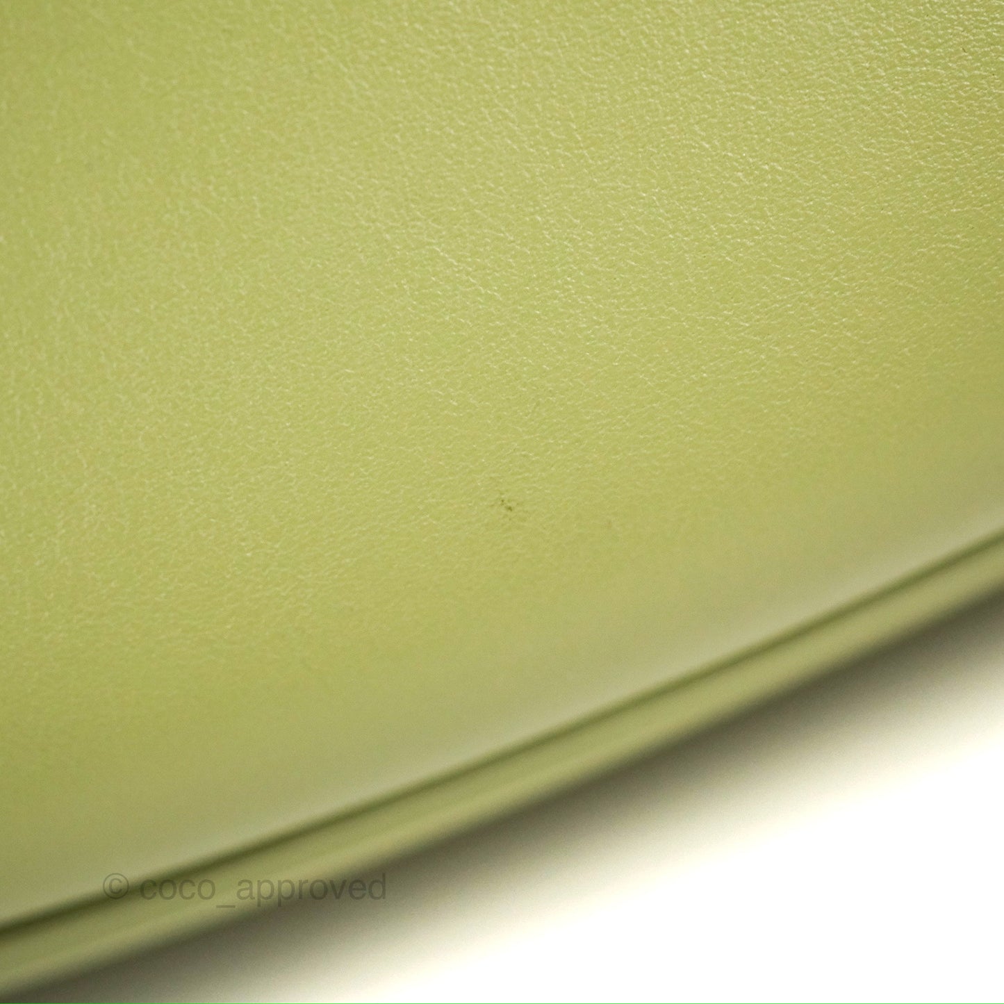 Celine Ava Bag Avocado Green Calfskin