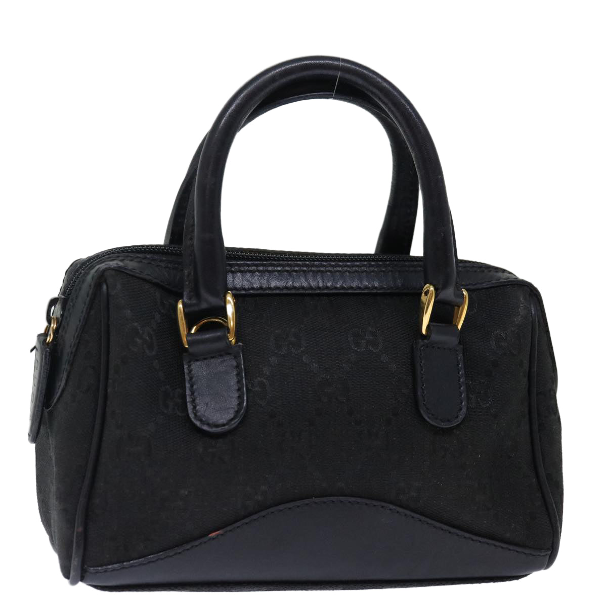 Luxury Gucci Trending 2025 GG Canvas Mini Hand Bag Black  72488