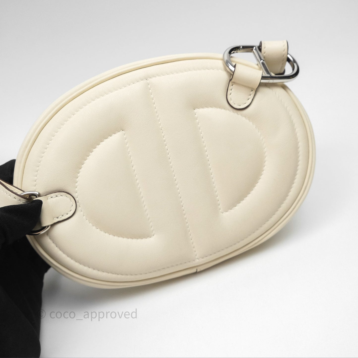 Hermes In-The-Loop Belt Bag Nata I2 Swift Palladium Hardware