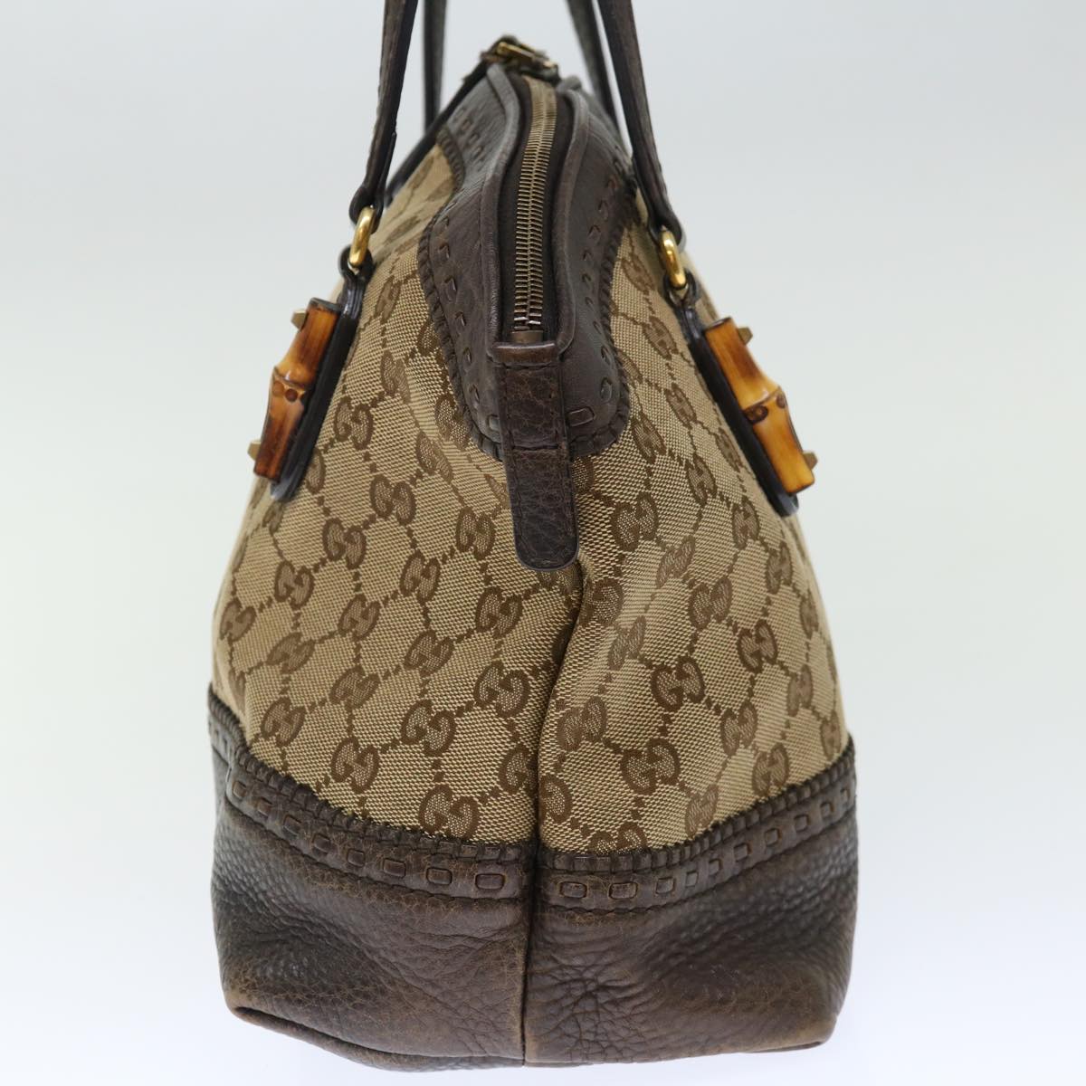Luxury Gucci Trending 2025 GG Canvas Bamboo Hand Bag Beige 339002  72514