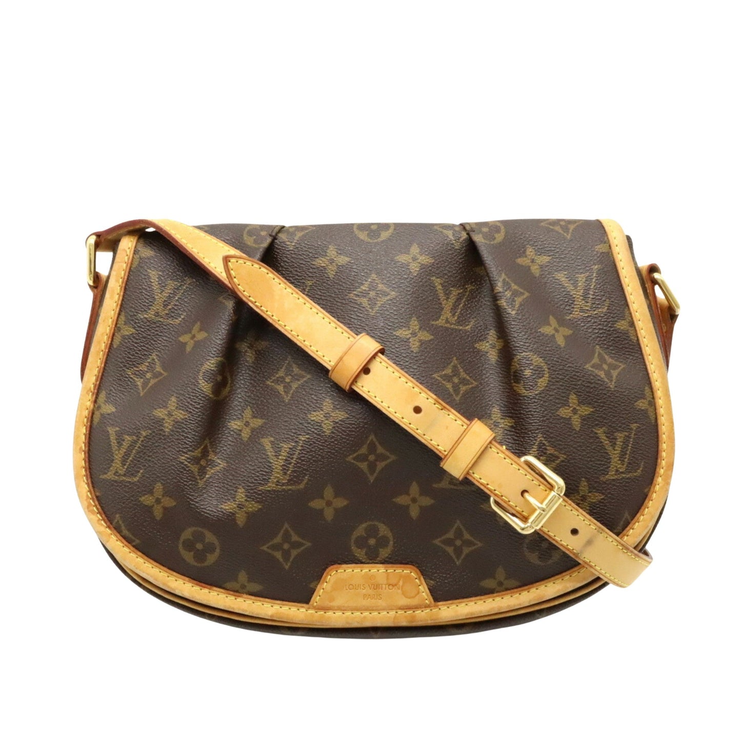 Louis Vuitton Menilmontant  Canvas Shoulder Bag ()