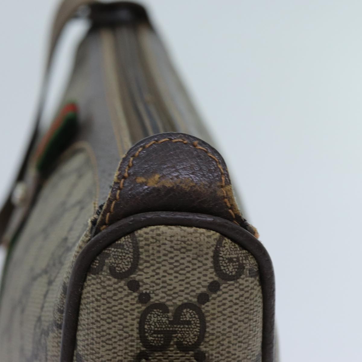 Luxury Gucci Trending 2025 GG Canvas Web Sherry Line Shoulder Bag PVC Beige Green Red  72543