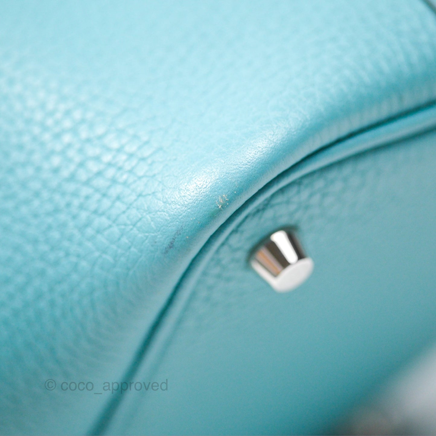 Hermès Picotin Lock 18 Bleu Saint Cyr 3Z Clemence Palladium Hardware