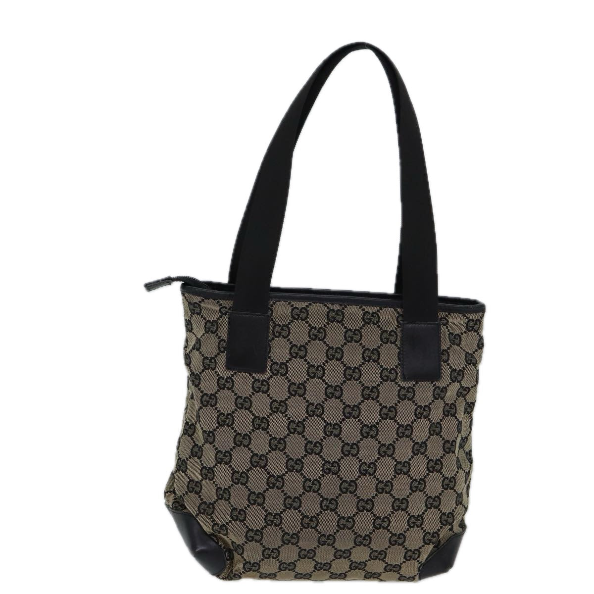 Luxury Gucci Trending 2025 GG Canvas Tote Bag Beige Black  72574