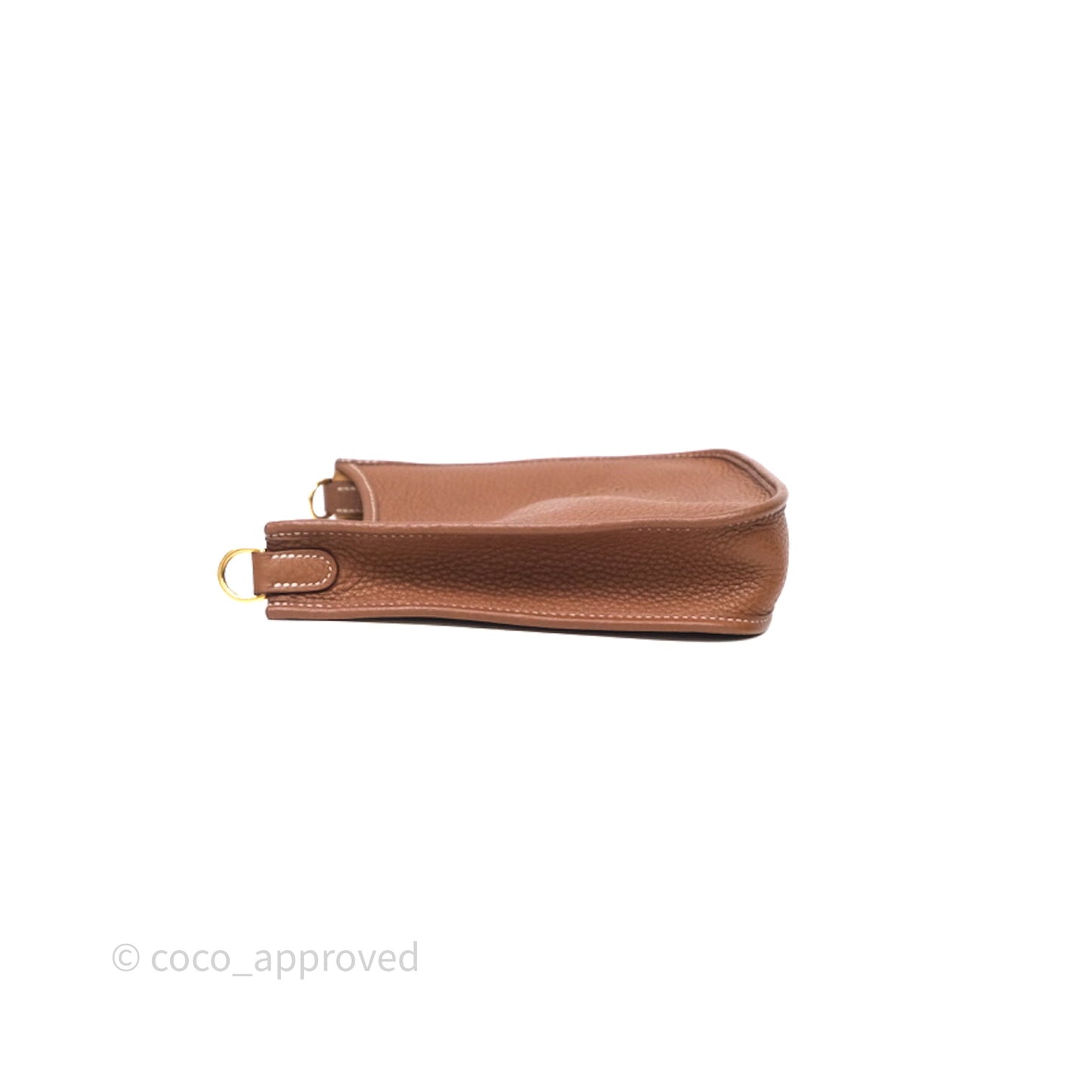 Hermès Mini Evelyne 16 Gold Clemence Gold Hardware