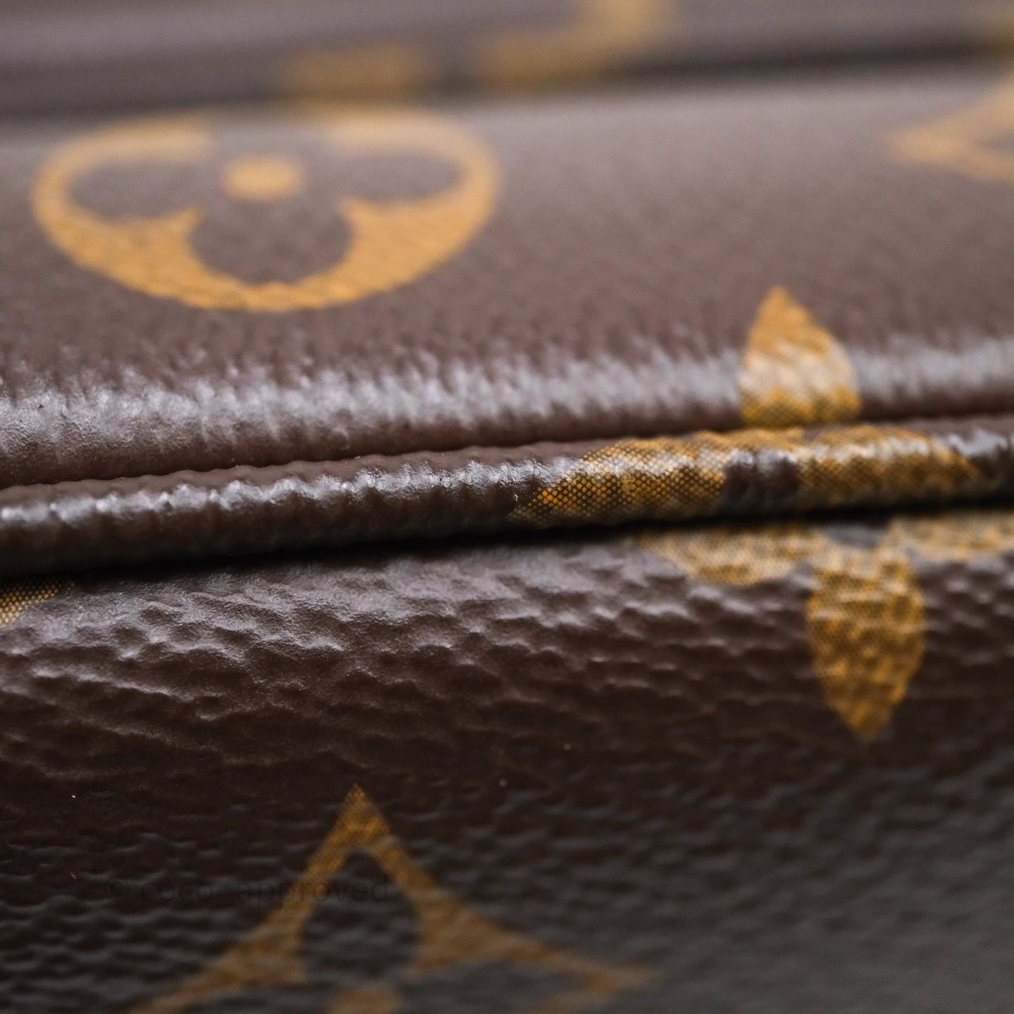 Louis Vuitton Saumur BB Monogram Bag Gold Hardware