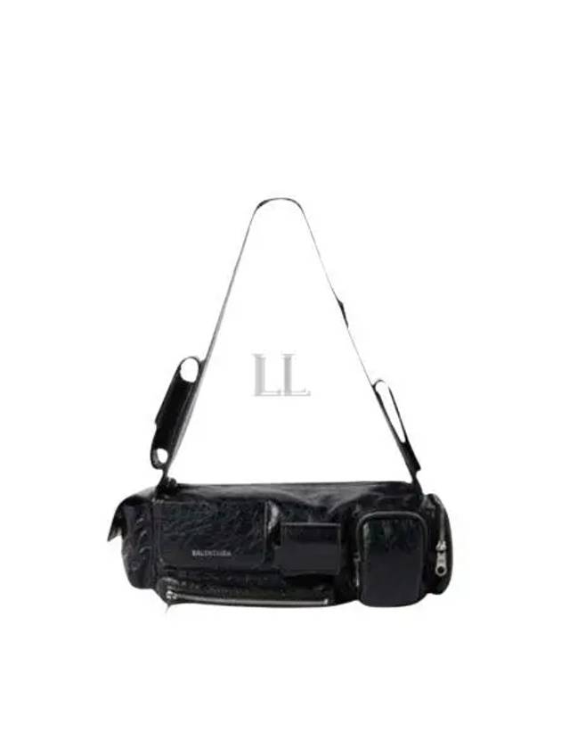 Luxury Balenciaga Superbusy XS Sling Shoulder Bag Black