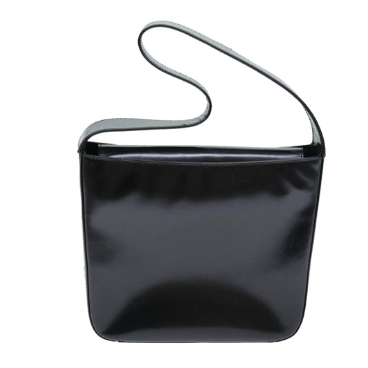 Luxury Gucci Trending 2025 Interlocking Shoulder Bag Enamel Black 000 0506  72605