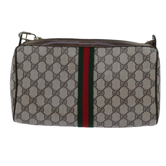 Luxury Gucci Trending 2025 GG Canvas Web Sherry Line Shoulder Bag PVC Beige Green Red  72609