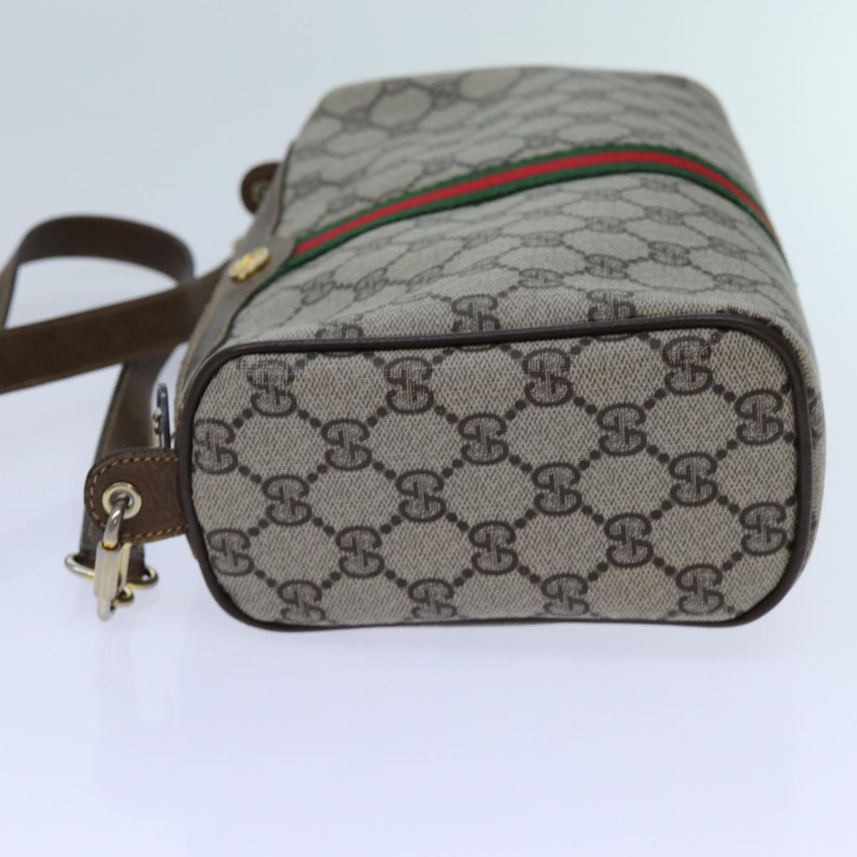 Luxury Gucci Trending 2025 GG Canvas Web Sherry Line Shoulder Bag PVC Beige Green Red  72609
