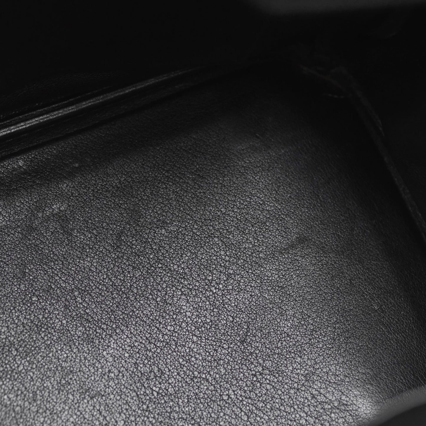 Hermès Birkin 30 Noir 89 Evergrain Palladium Hardware
