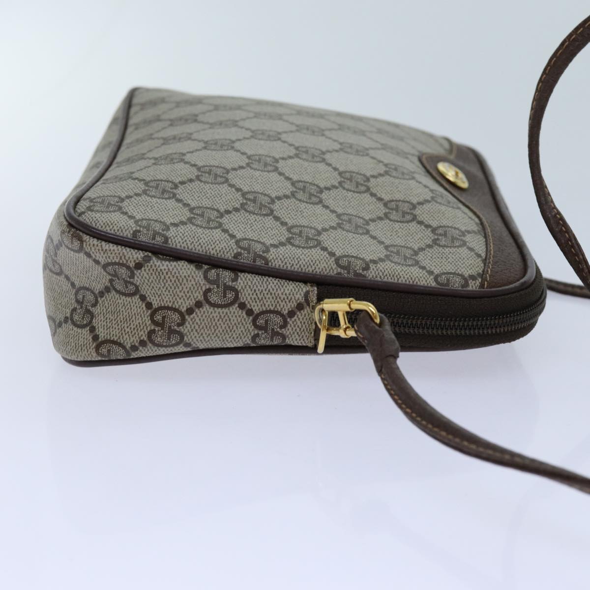 Luxury Gucci Trending 2025 GG Supreme Shoulder Bag PVC Beige 97 02 068  72620