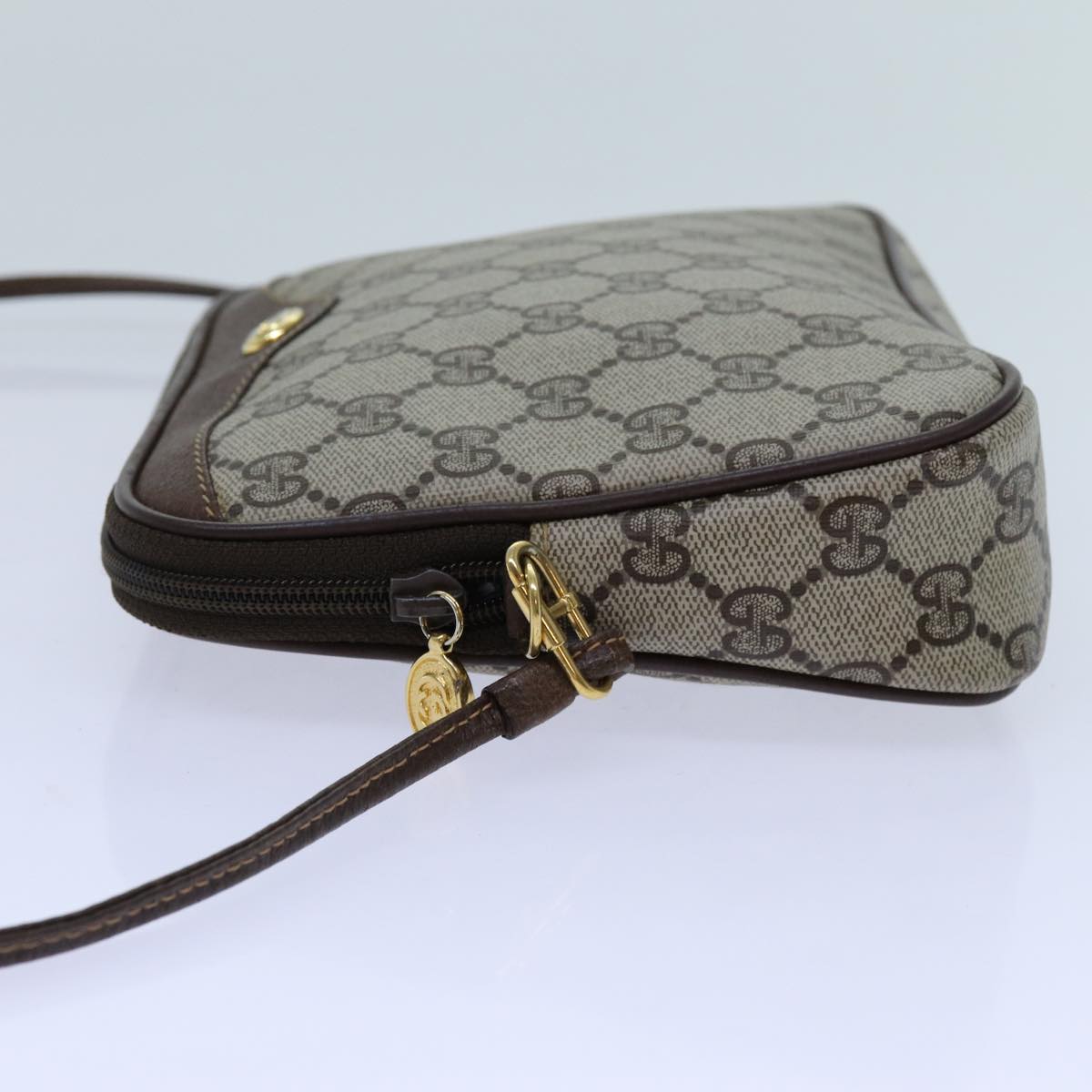 Luxury Gucci Trending 2025 GG Supreme Shoulder Bag PVC Beige 97 02 068  72620
