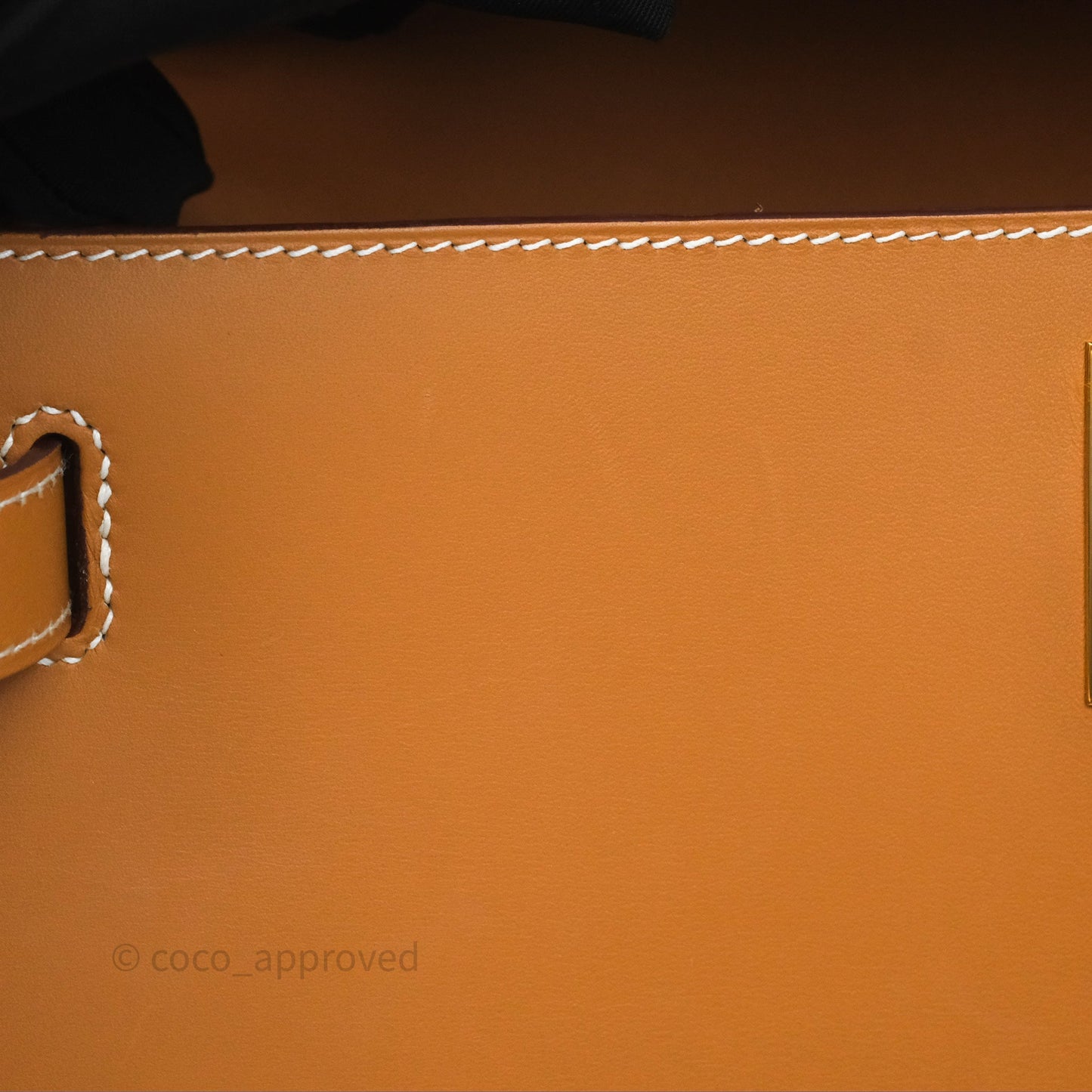 Hermès Kelly II 28 Sellier Gold 37 Chamonix Leather Gold Hardware