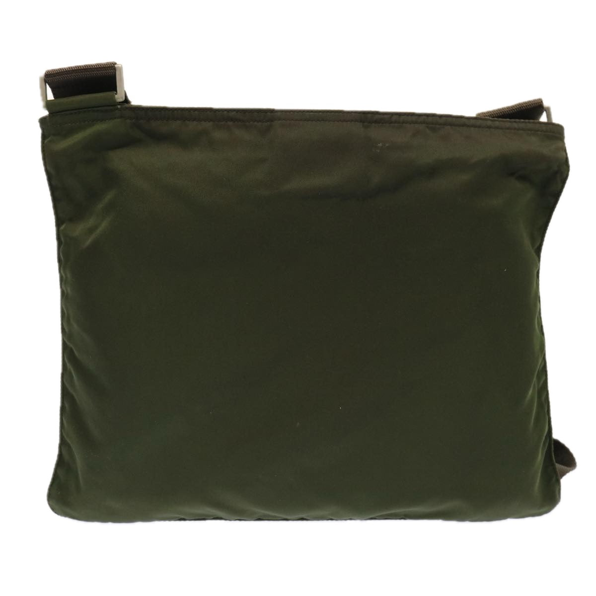 Luxury PradaShoulder Bag Nylon Khaki 72628