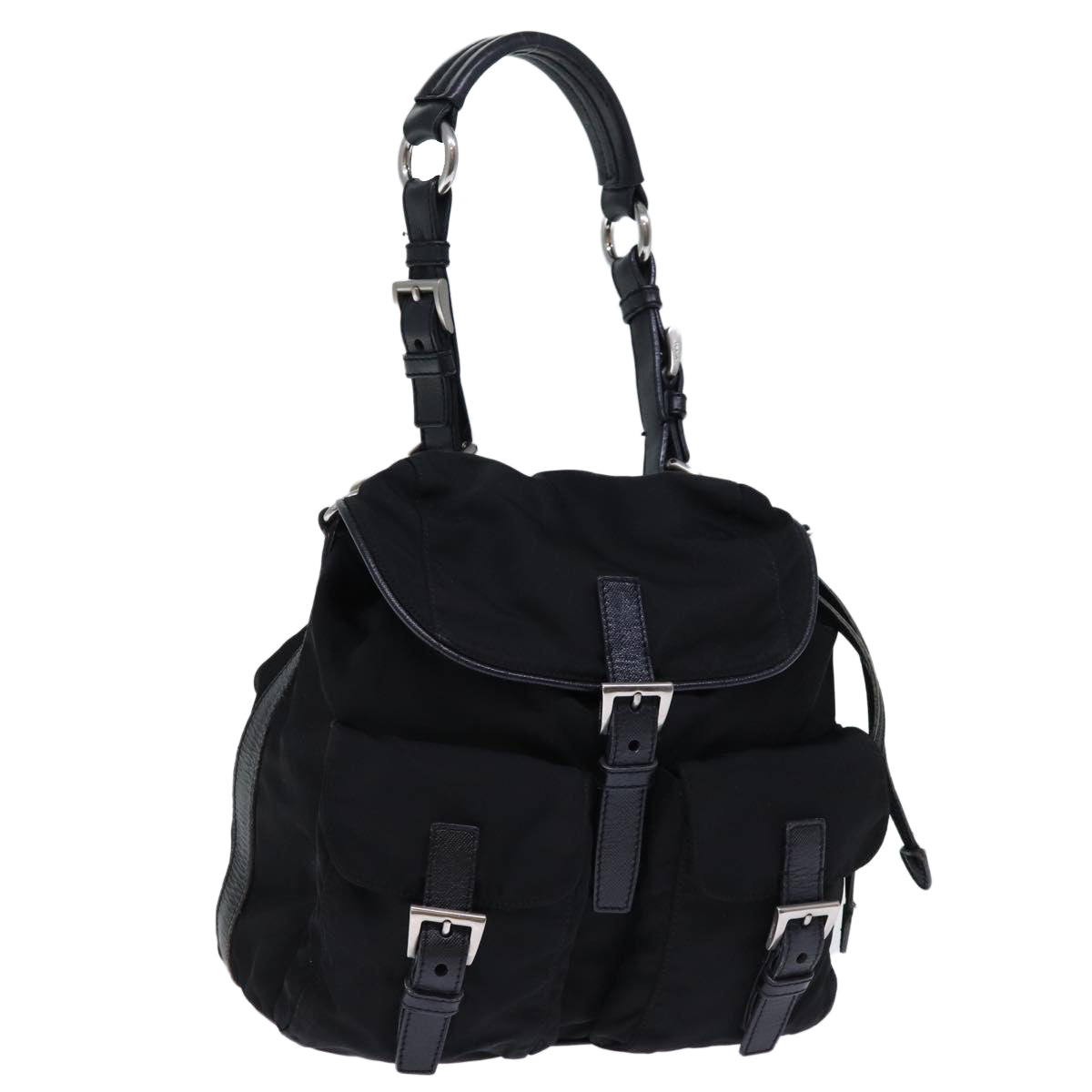 Luxury PradaShoulder Bag Nylon Black 72630
