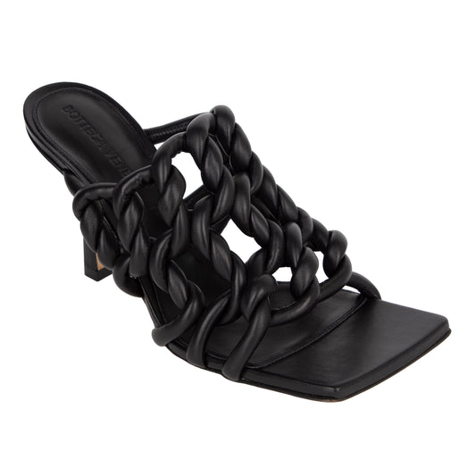 Luxury Bottega Veneta Stretch Mule Black
