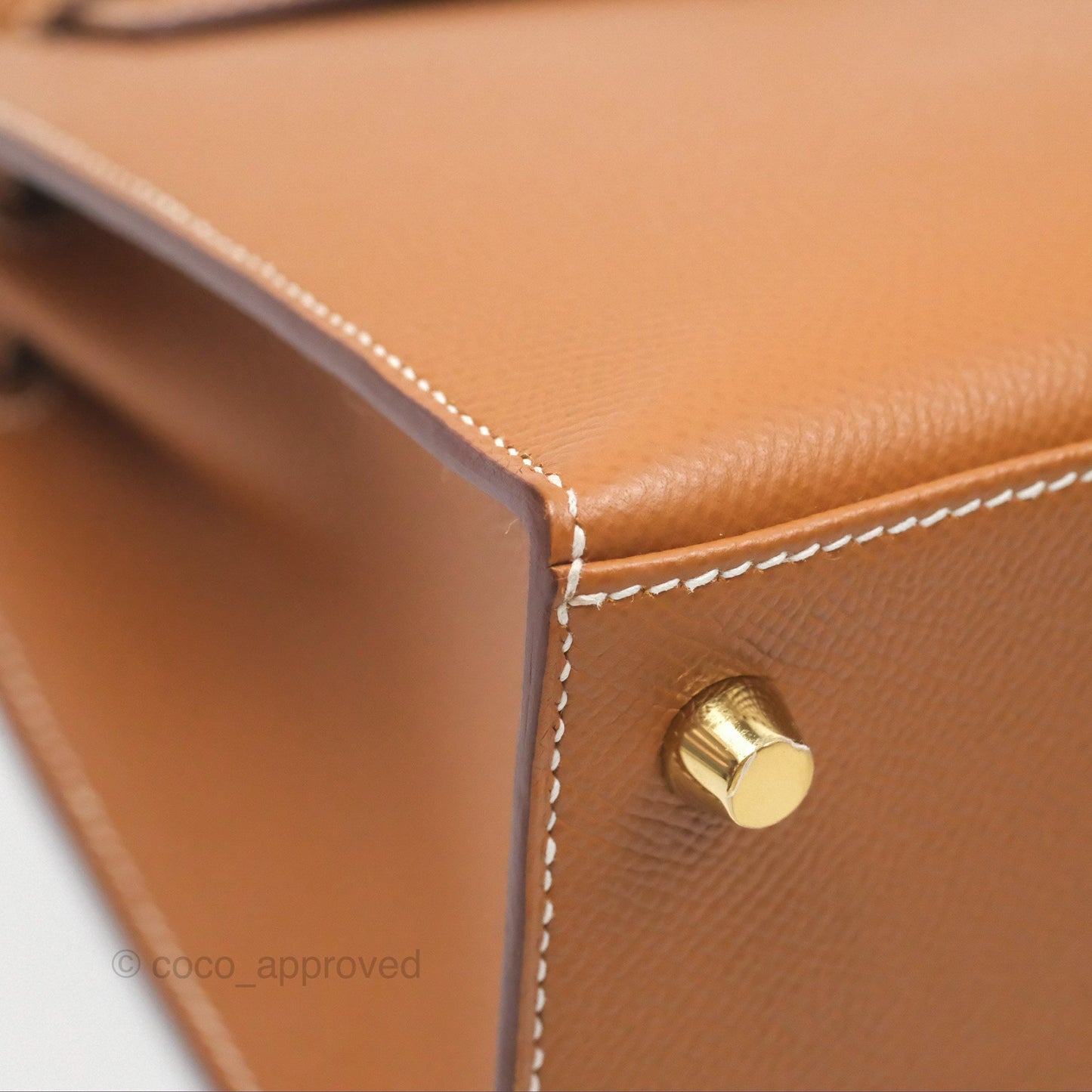 Hermès Kelly 25 Sellier Gold 37 Epsom Gold Hardware