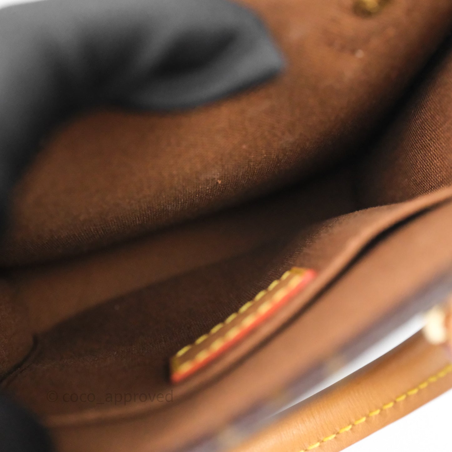 Louis Vuitton Petit Sac Plat Bag Monogram Canvas