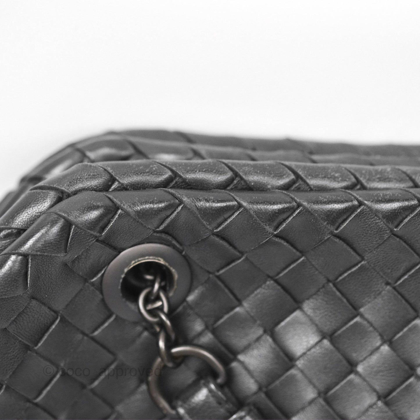 Bottega Veneta Shoulder Bag Black So Black Hardware