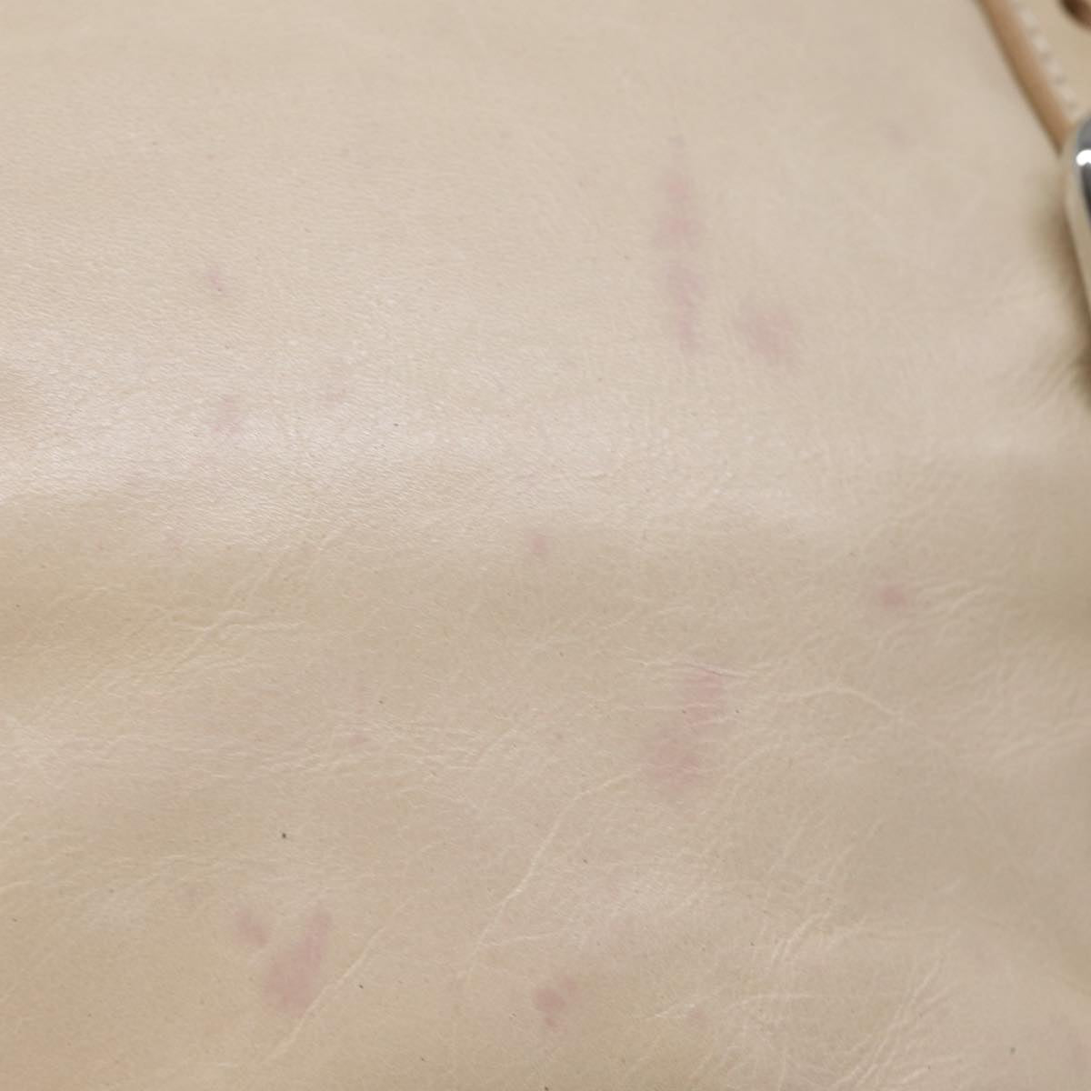 Luxury PradaShoulder Bag Leather Beige 72717