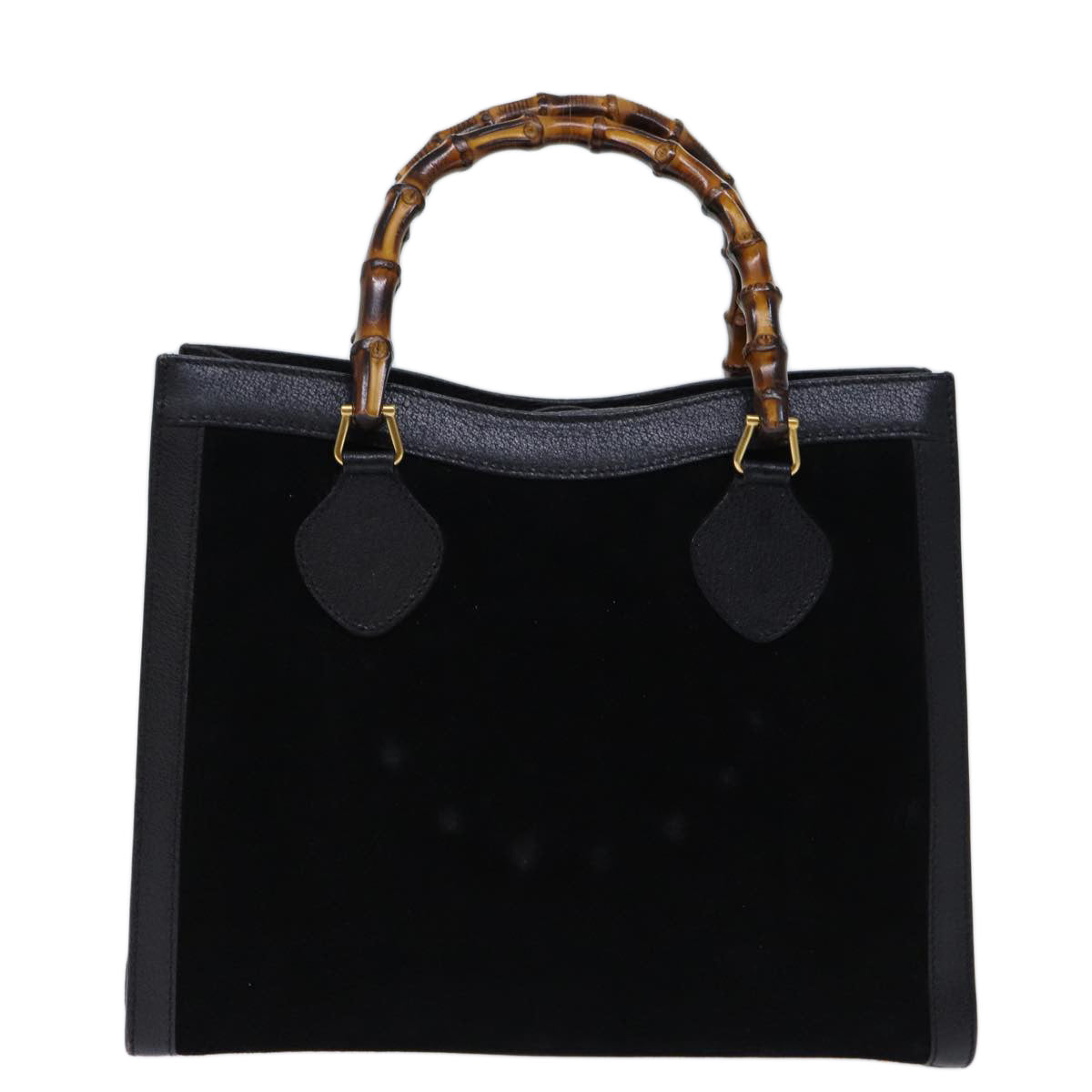 Luxury Gucci Trending 2025 Bamboo Hand Bag Suede Black 002 853 0260  72721