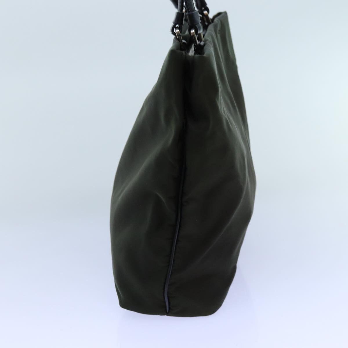 Luxury PradaHand Bag Nylon Khaki 72729
