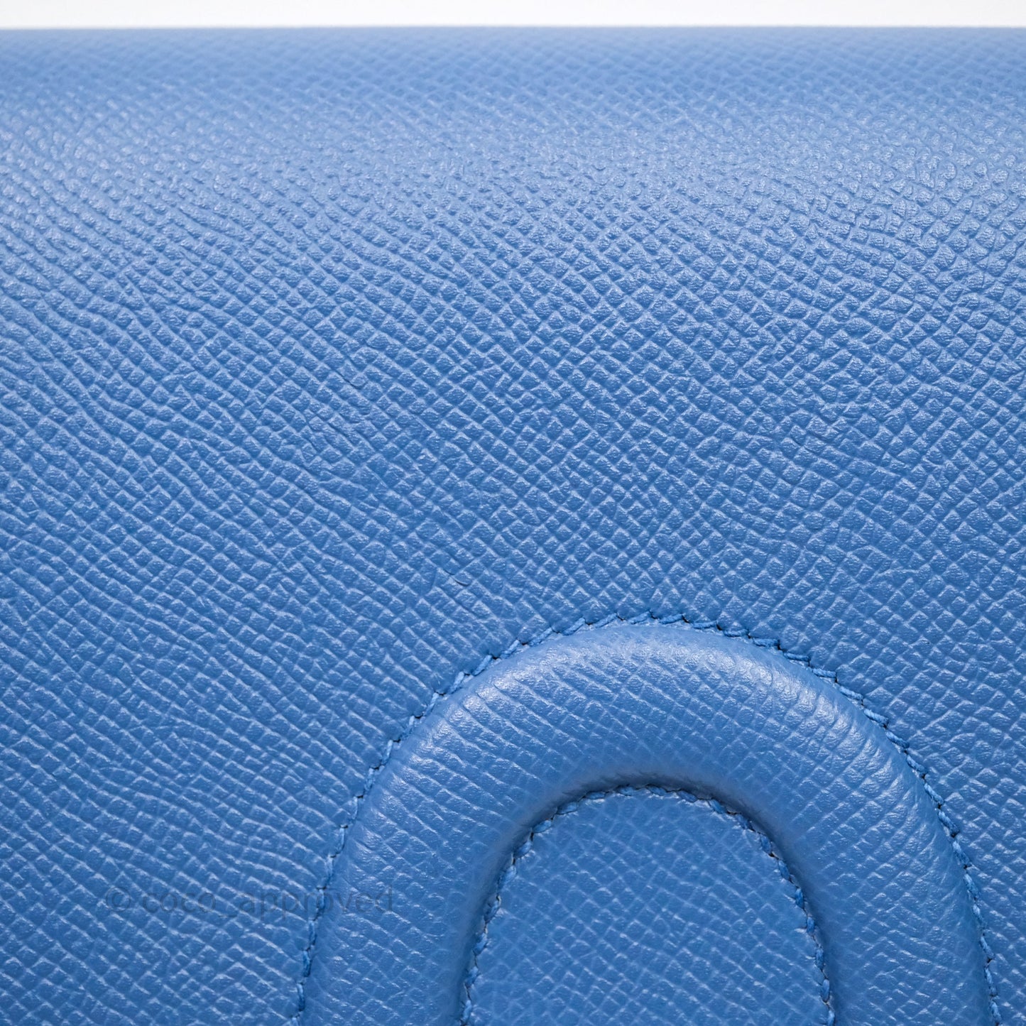 Hermès Cherche-Midi R2 Bleu Agate Epsom Palladium Hardware