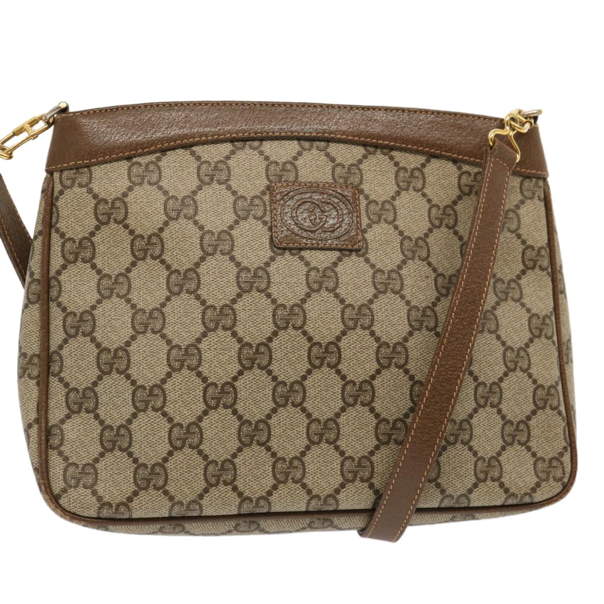 Luxury Gucci Trending 2025 GG Canvas Shoulder Bag PVC Beige  72759