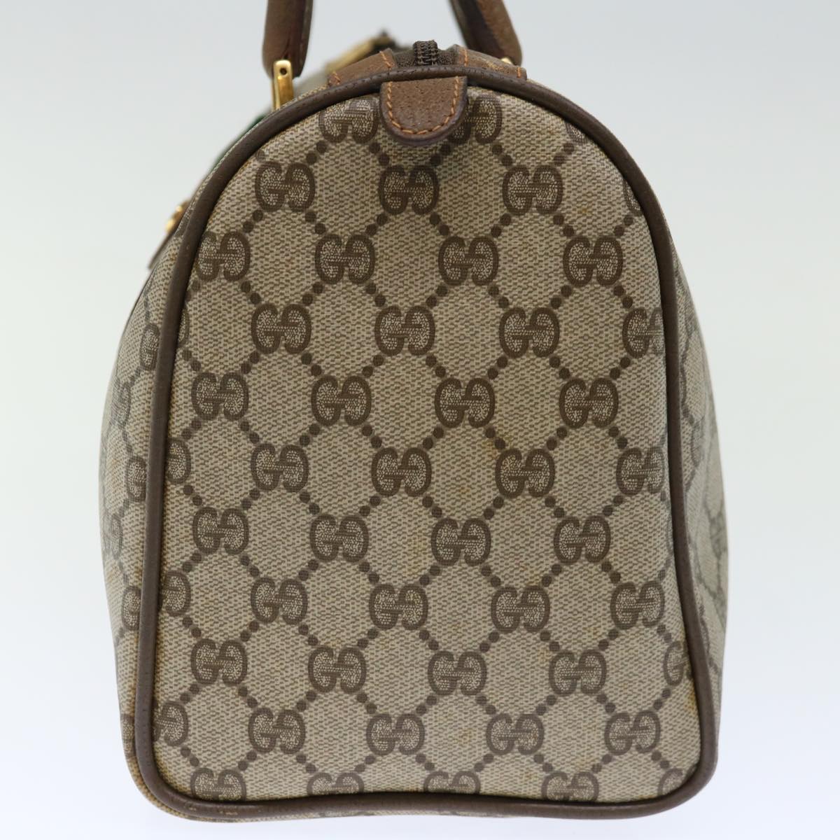 Luxury Gucci Trending 2025 GG Canvas Web Sherry Line Boston Bag PVC Beige Green Red  72785