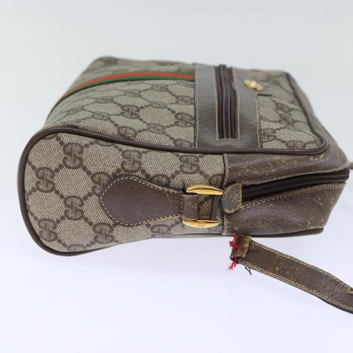 Luxury Gucci Trending 2025 GG Canvas Web Sherry Line Shoulder Bag PVC Beige Green Red  72787