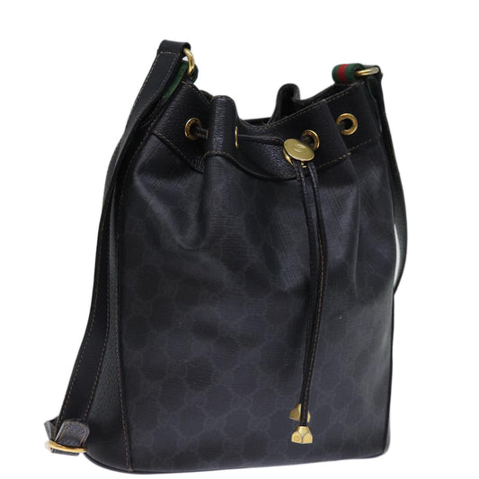 Luxury Gucci Trending 2025 GG Canvas Web Sherry Line Shoulder Bag PVC Black Green Red  72789