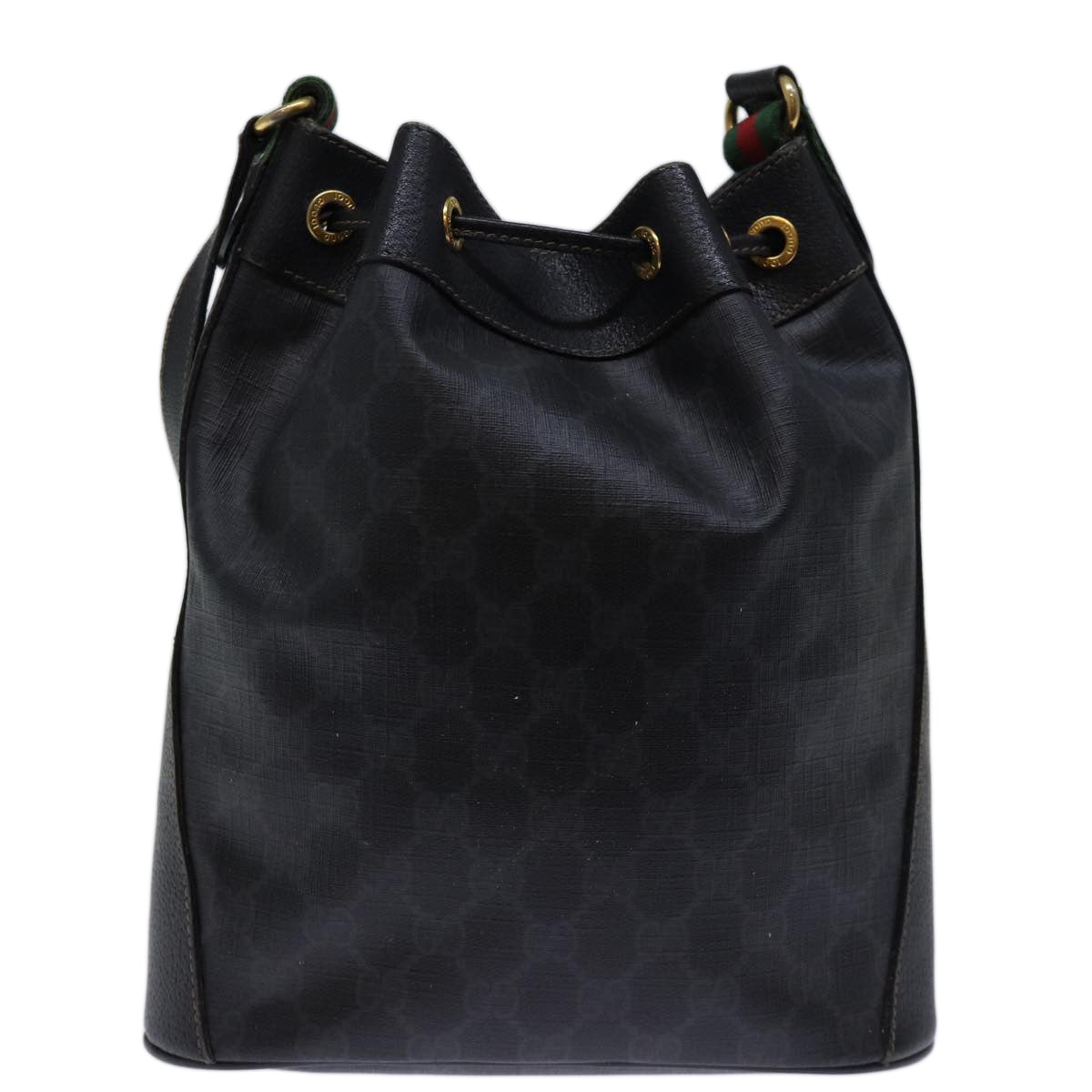 Luxury Gucci Trending 2025 GG Canvas Web Sherry Line Shoulder Bag PVC Black Green Red  72789