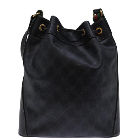 Luxury Gucci Trending 2025 GG Canvas Web Sherry Line Shoulder Bag PVC Black Green Red  72789