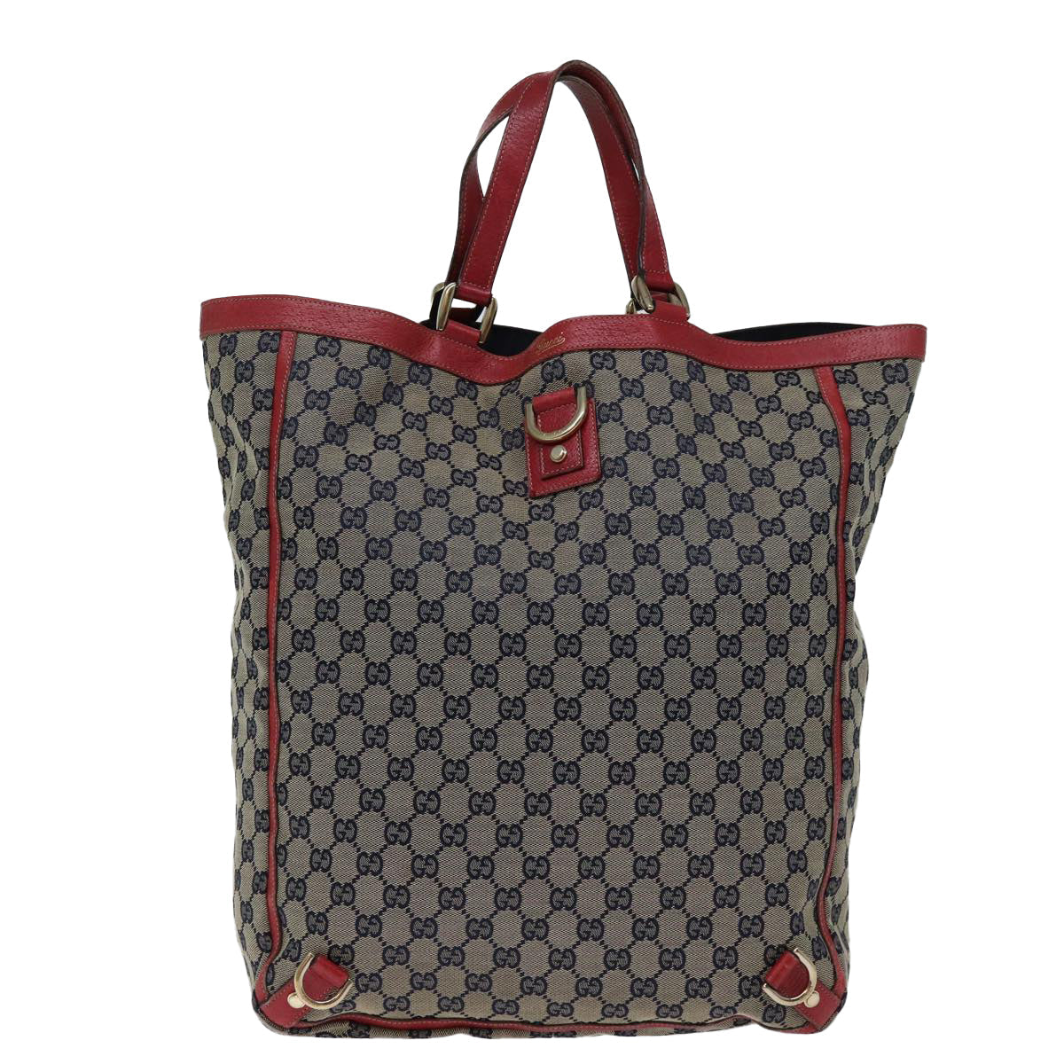 Luxury Gucci Trending 2025 GG Canvas Abbey Tote Bag Navy Red  72790