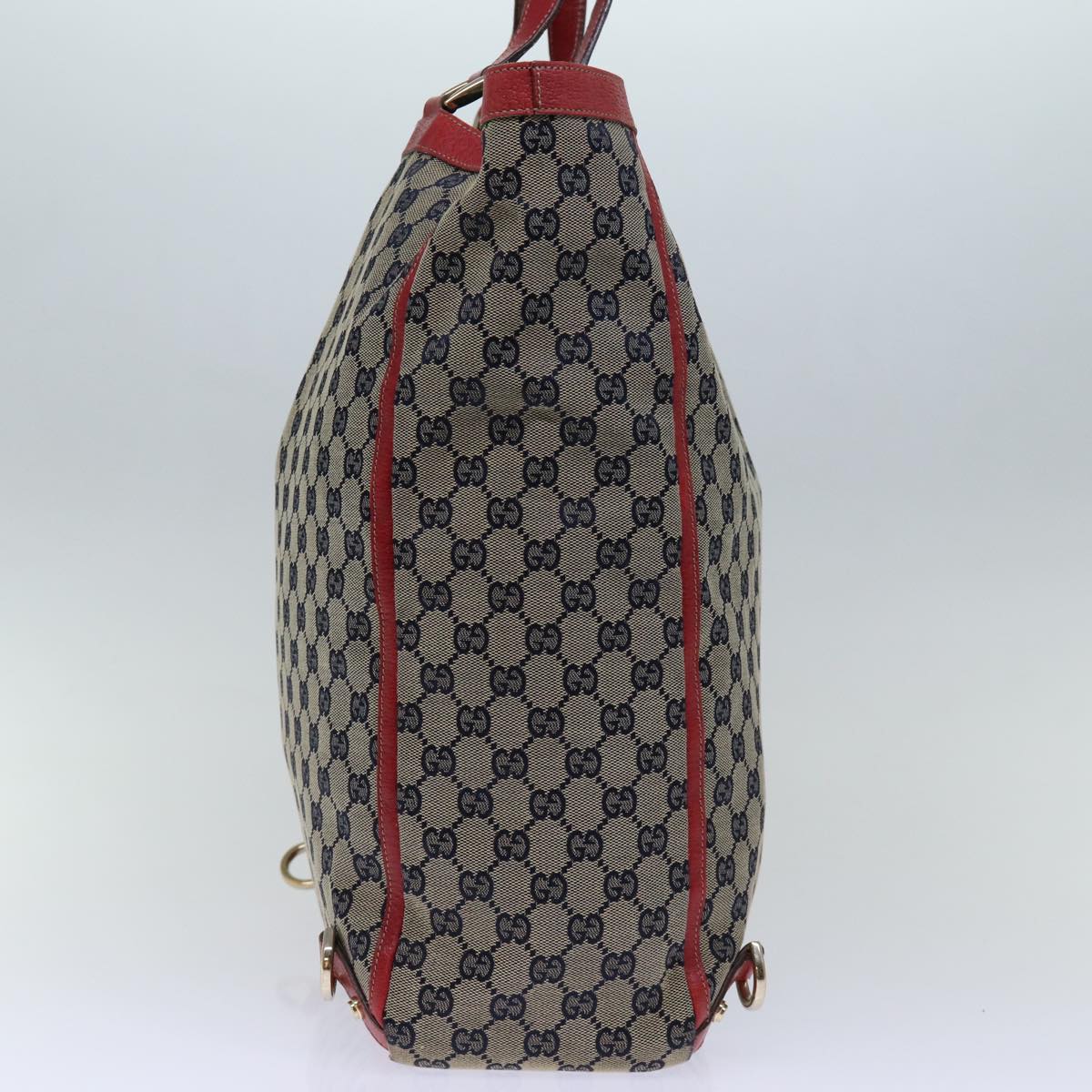 Luxury Gucci Trending 2025 GG Canvas Abbey Tote Bag Navy Red  72790