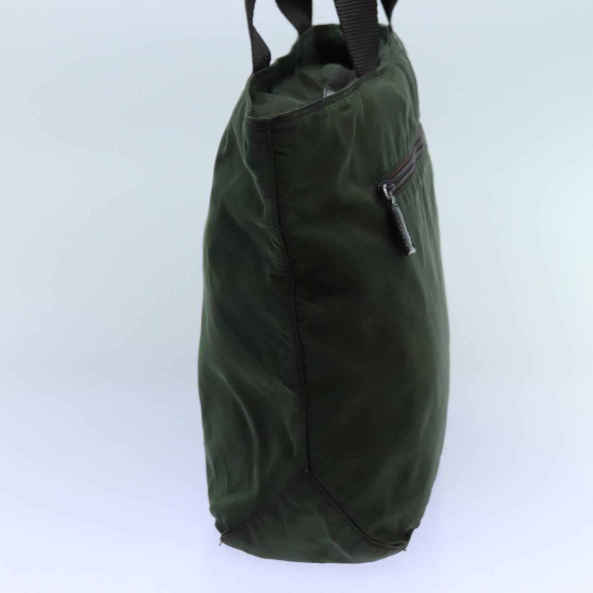 Luxury PradaTote Bag Nylon Khaki 72791