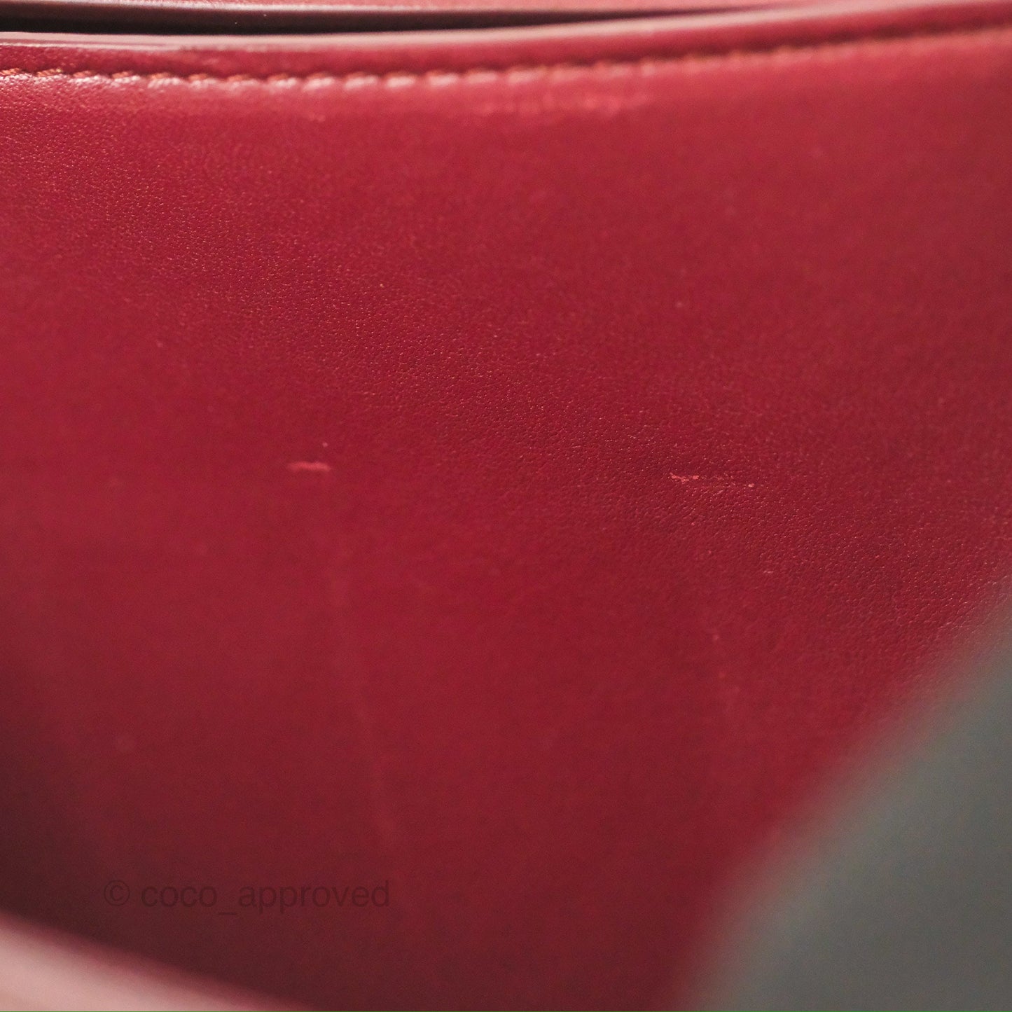 Celine Medium Classic Box Flap Burgundy Calfskin