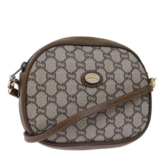 Luxury Gucci Trending 2025 GG PLUS Canvas Shoulder Bag PVC Beige  72812