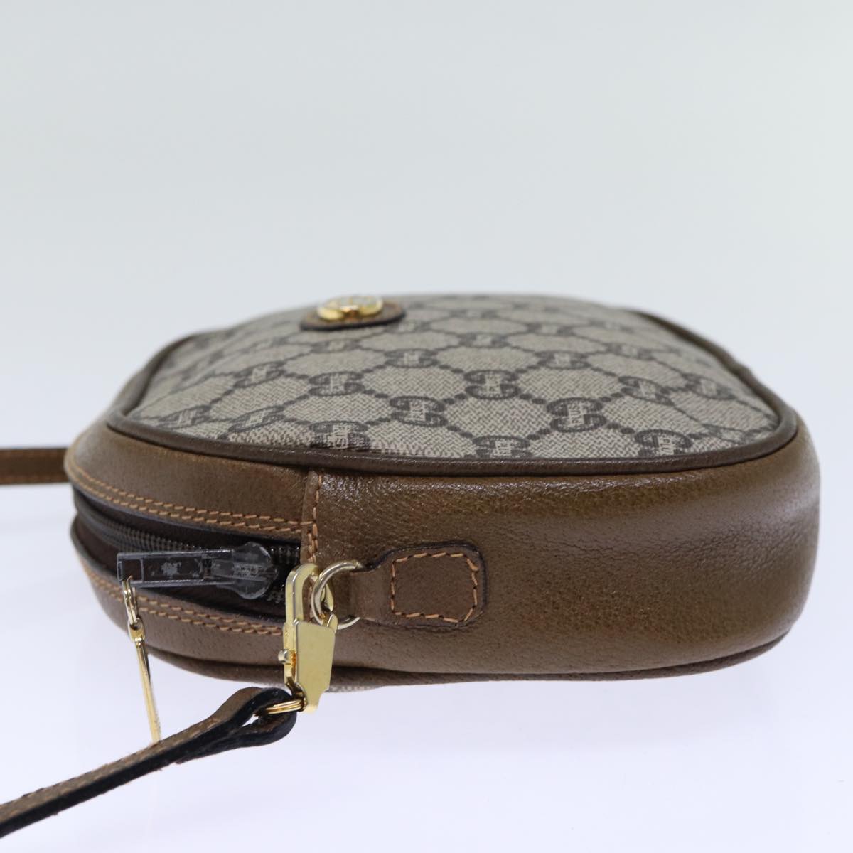 Luxury Gucci Trending 2025 GG PLUS Canvas Shoulder Bag PVC Beige  72812