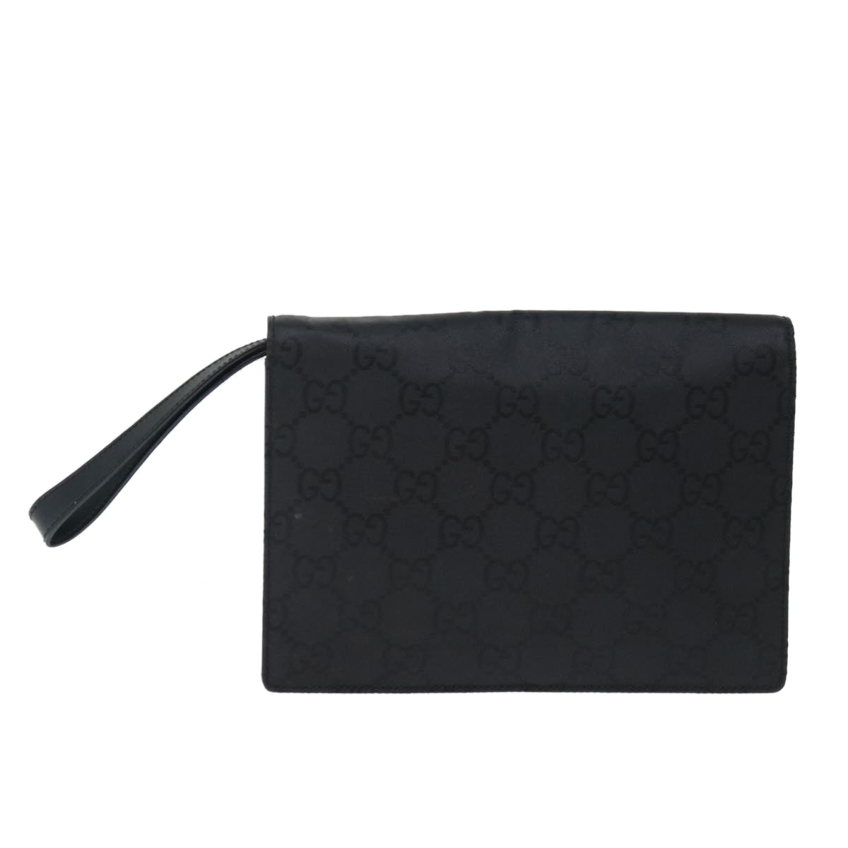 Luxury Gucci Trending 2025 GG Canvas Clutch Bag Nylon Black  72813