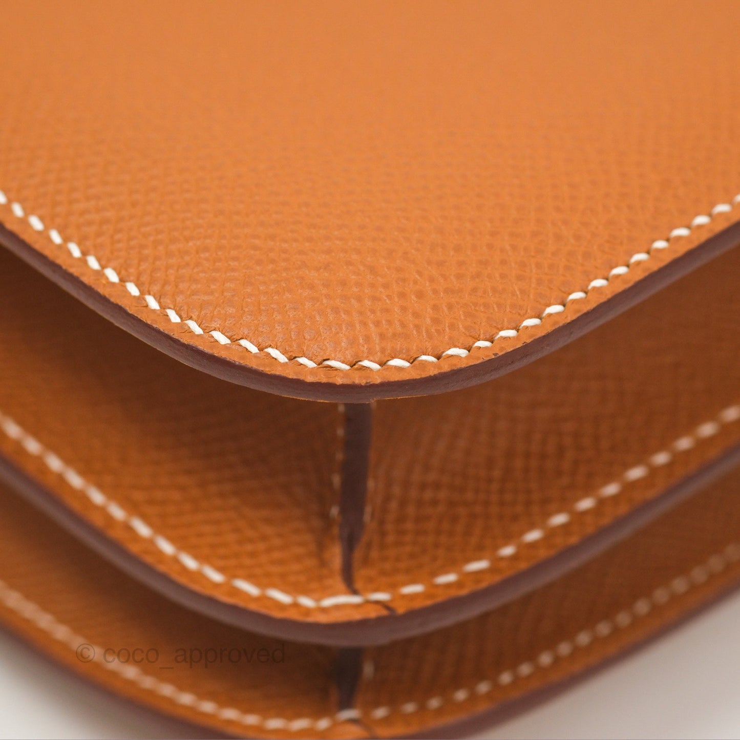 Hermès Constance Mini 18 with Mirror Gold Epsom Palladium Hardware