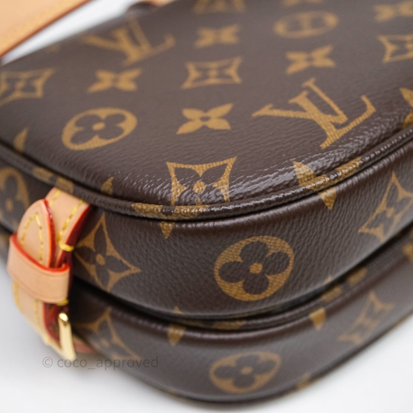 Louis Vuitton Saumur BB Monogram Bag Gold Hardware