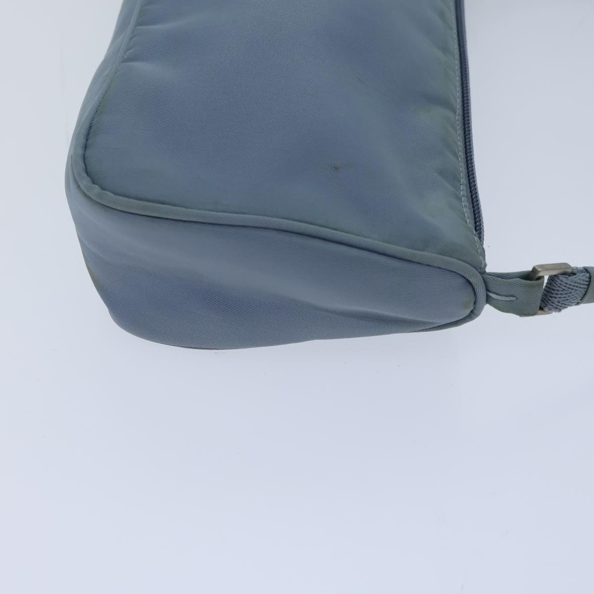 Luxury PradaAccessory Pouch Nylon Light Blue 72954